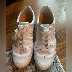 Gola Womens Grandslam Leather White Sneakers Shoes Size 8 Casual Athletic